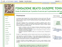 Tablet Screenshot of fondazioneantiusuratovini.it